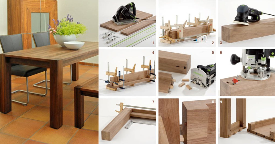 DIY Extendable Table with Bench: A Modern Family Project