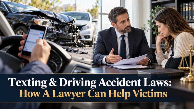 Texting and Driving Accident Laws: How a Lawyer Helps Victims
