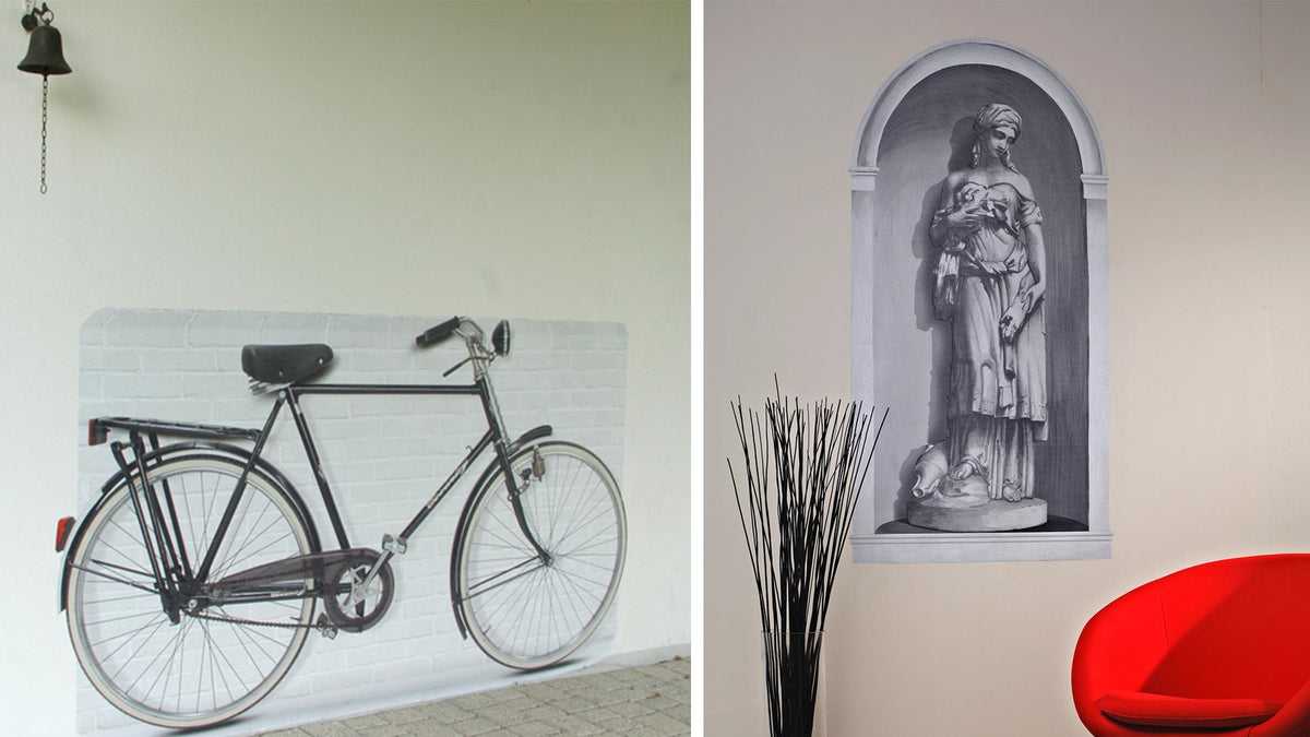 Trompe l'Oeil Wall Stickers: Features and Application Guide