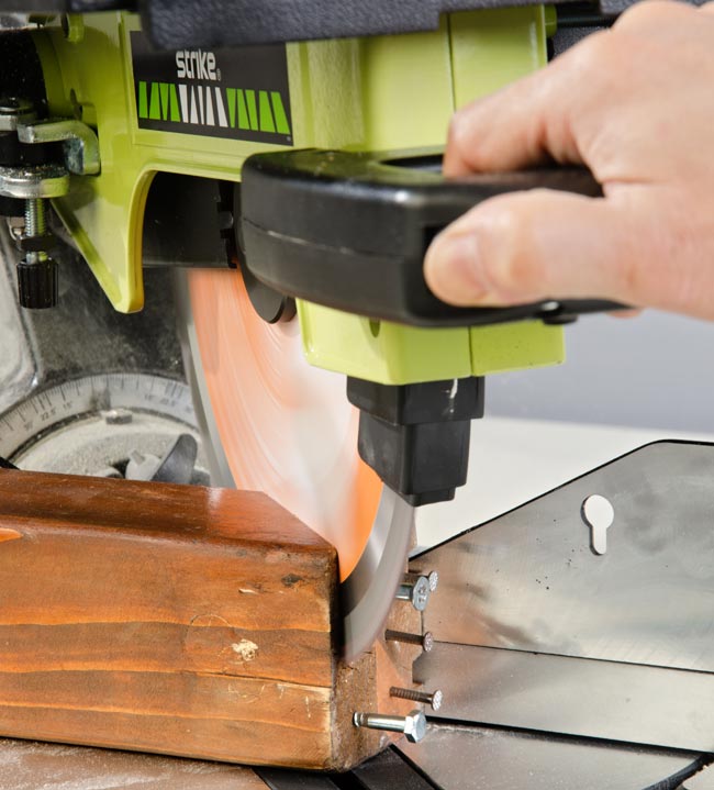 Strike 305 Radial Arm Saw: Universal Cutting for Home & Garden