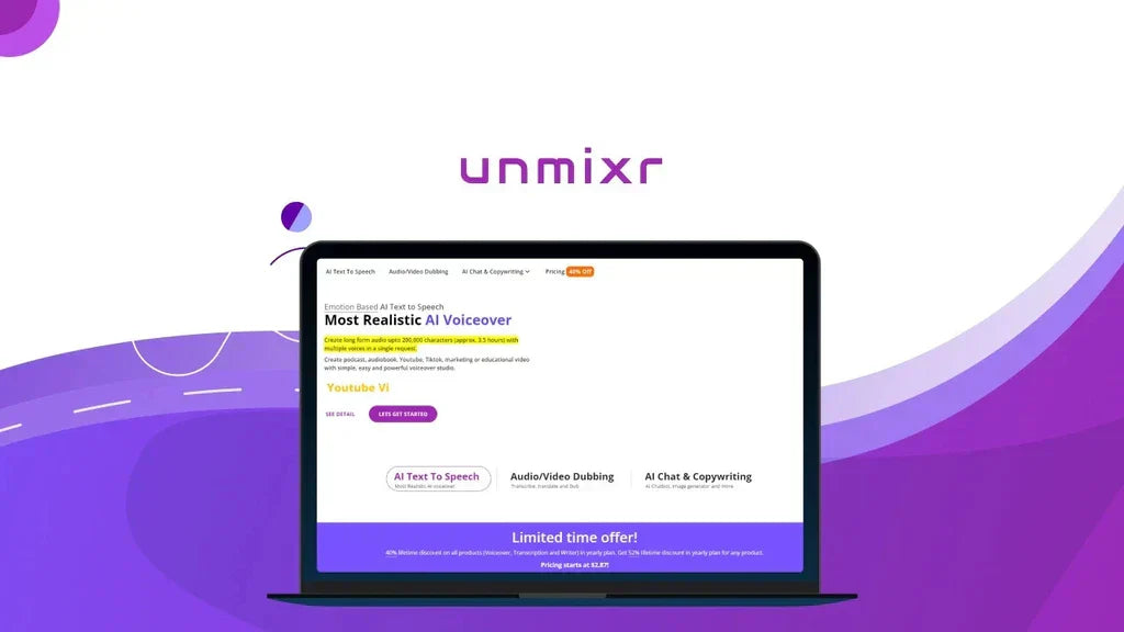 Unmixr AI Review - Text to Speech Honest Review