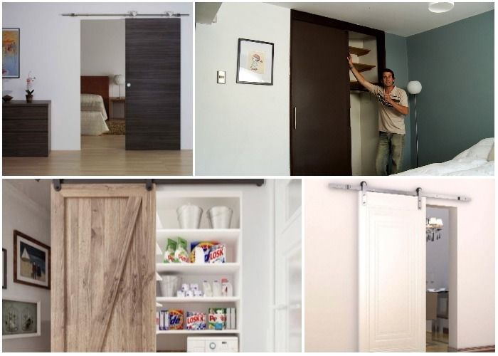 Make a track door for your closet! - grandgoldman.com