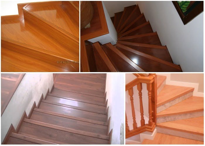 Learn how to cover a staircase with laminate flooring - grandgoldman.com
