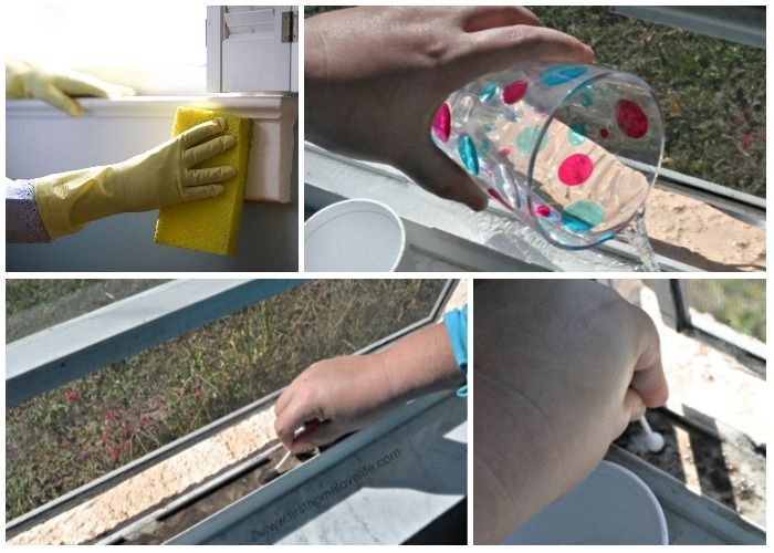 Clean your window tracks easily - grandgoldman.com