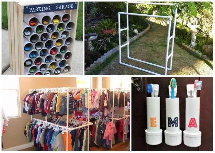 6 Ideas that you can make with PVC pipes - grandgoldman.com