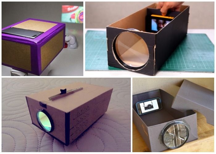 Build a small projector for your cell phone - grandgoldman.com
