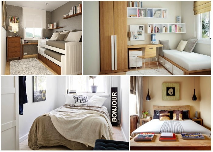 Ideas to decorate a small bedroom - grandgoldman.com