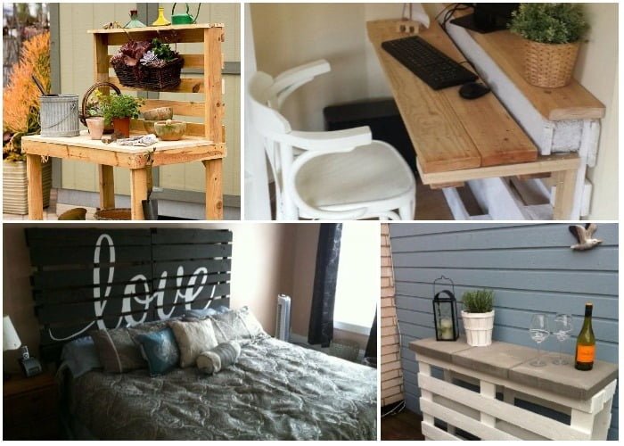 Original furniture ideas made with pallets - grandgoldman.com