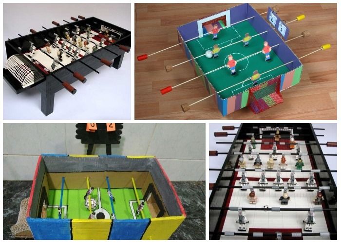 Build a foosball table quickly and easily! - grandgoldman.com