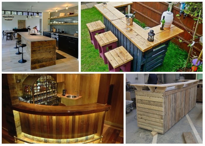 How to build your own bar counter in your home - grandgoldman.com