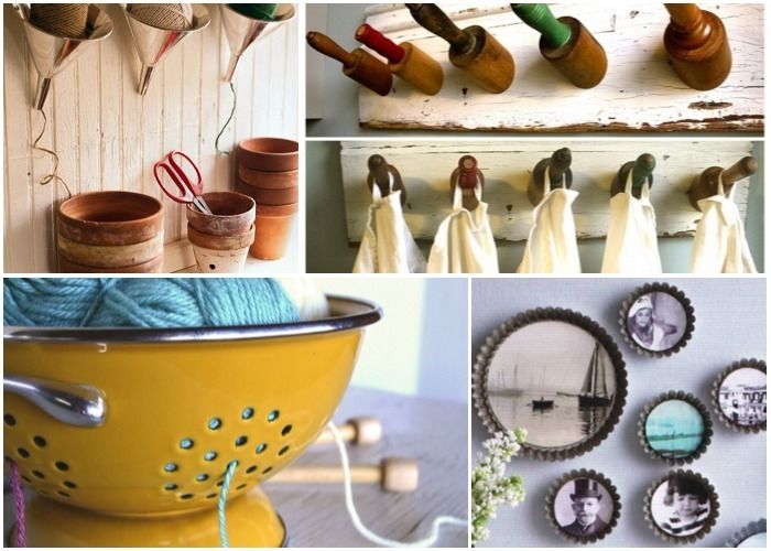 Give those old kitchen utensils a new use - grandgoldman.com
