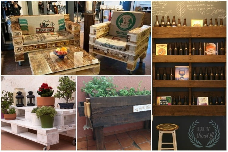 Look at these incredible furniture made with pallets - grandgoldman.com