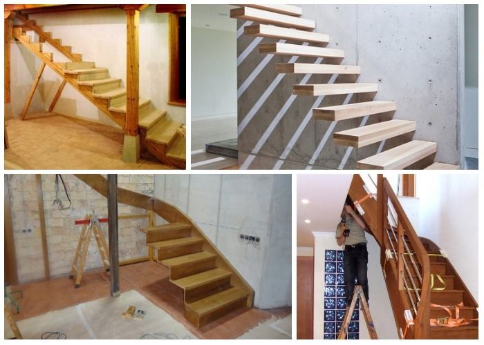 How to assemble a wooden ladder - grandgoldman.com