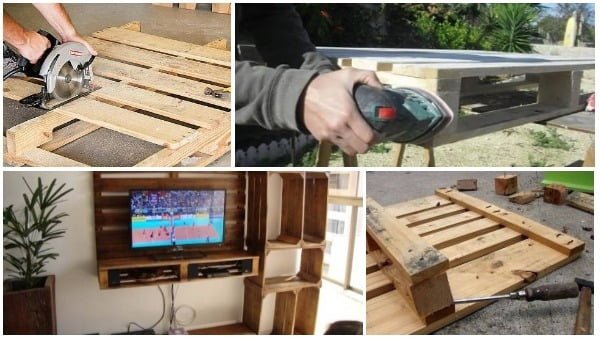 Build your own shelving based on pallets - grandgoldman.com