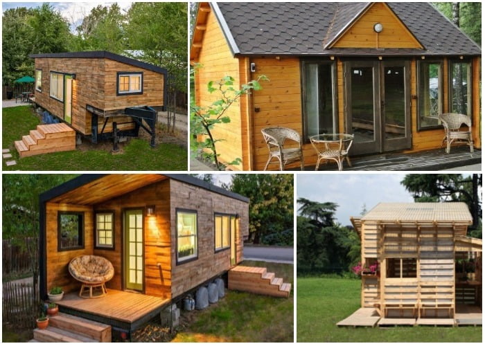 Make an original house with pallets - grandgoldman.com