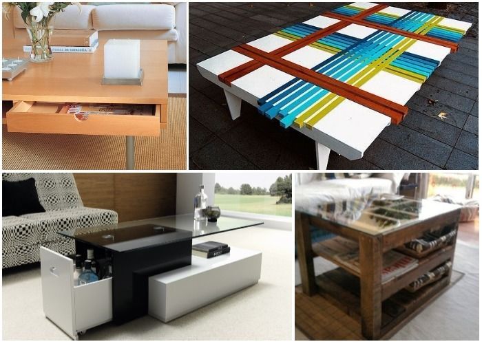 Build a coffee table with built-in seating - grandgoldman.com