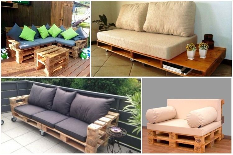 Build an easy and simple sofa with pallets! - grandgoldman.com