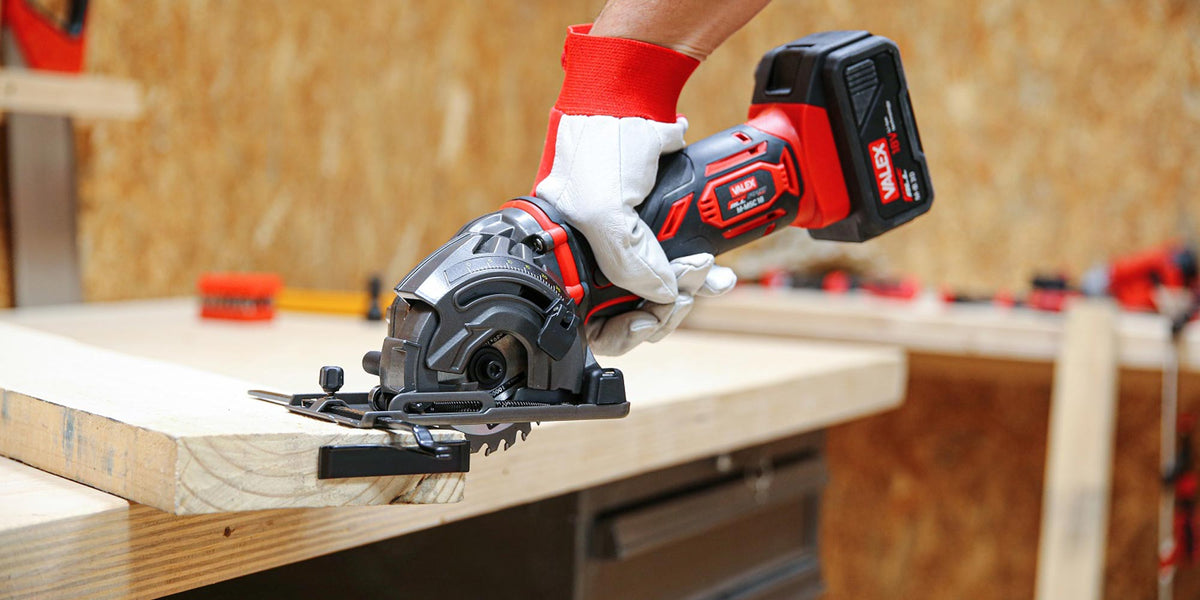Valex M-MSC 18 Mini Circular Saw: Compact Size, Maximum Performance