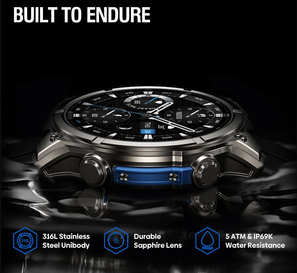 For €25 SET! Proven... Reason for "PRICE"... The Most "POWERFUL" and Complete Smartwatch. Zeblaze Vibe 8 NOW… (Video)