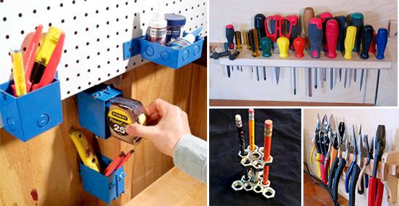 15 ingenious ways to organize tools that every expert should know! - grandgoldman.com