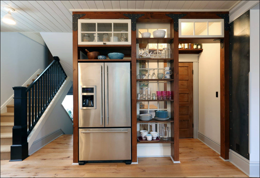 10 ideas to attach your refrigerator to your kitchen - grandgoldman.com