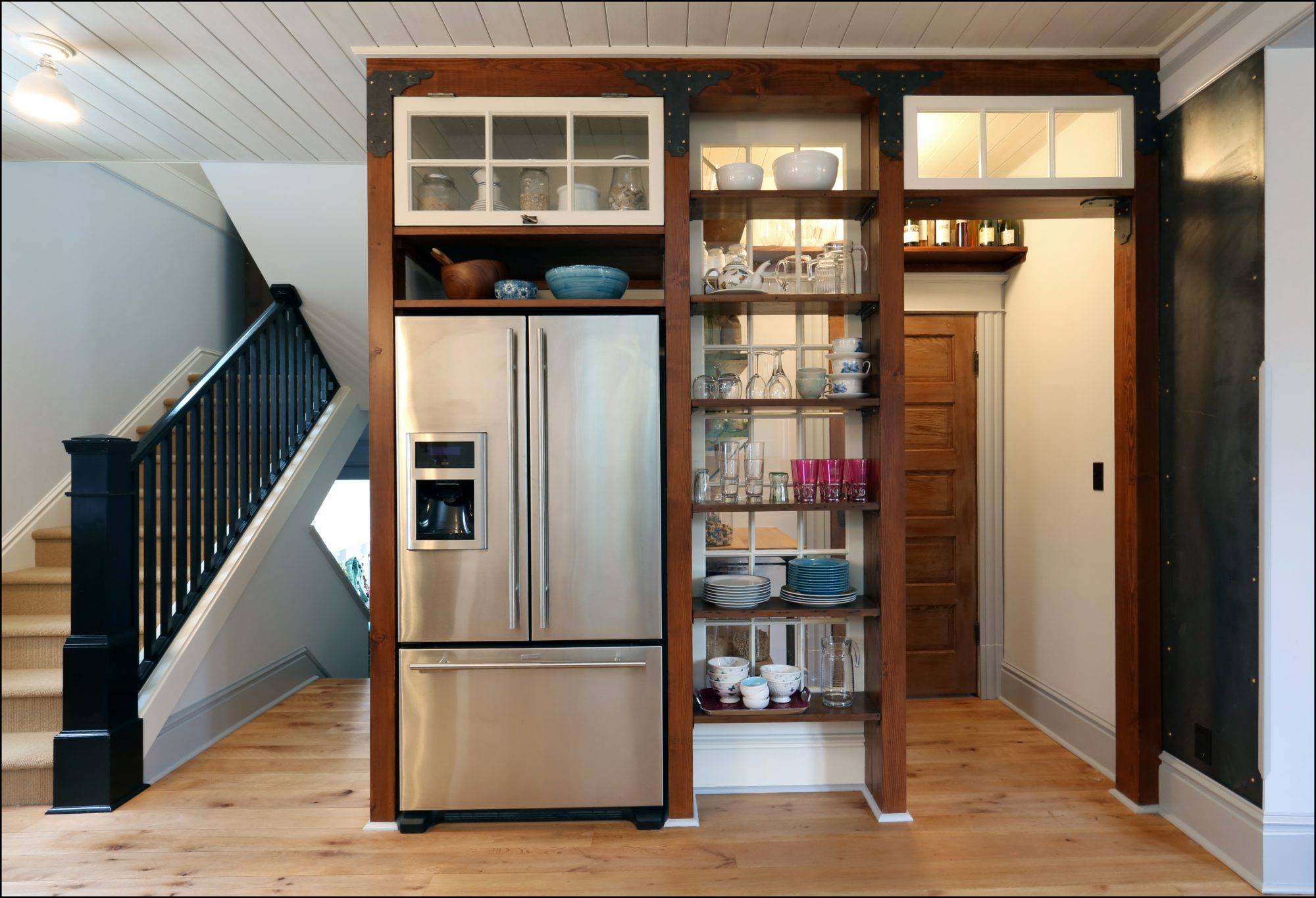 10 ideas to attach your refrigerator to your kitchen - grandgoldman.com