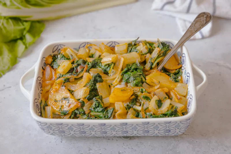 Extremadura Style Chard Recipe (Traditional Spanish Greens) - grandgoldman.com