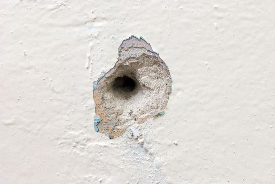 Learn how to cover those annoying holes in your wall - grandgoldman.com