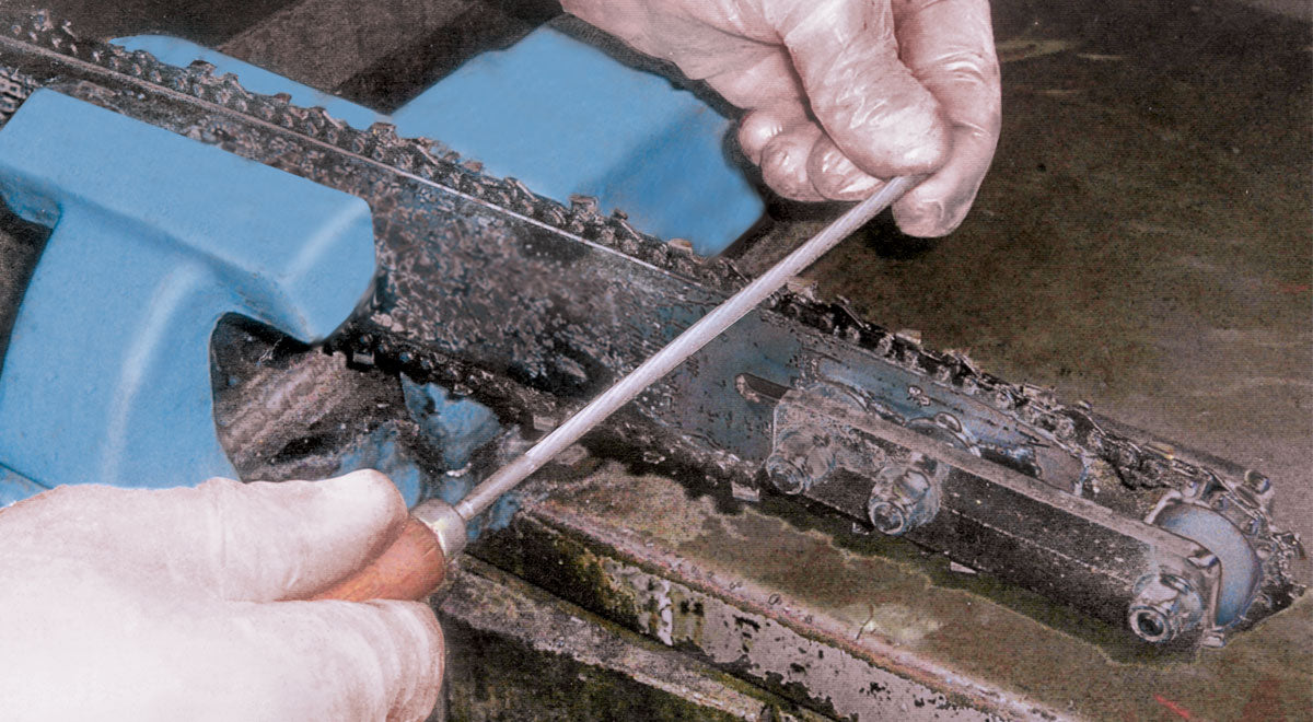 How to Build a Chainsaw Chain Sharpener & Use It Correctly