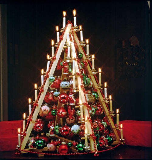 DIY Wooden Christmas Trees: A Stunning Pyramid Candle Holder