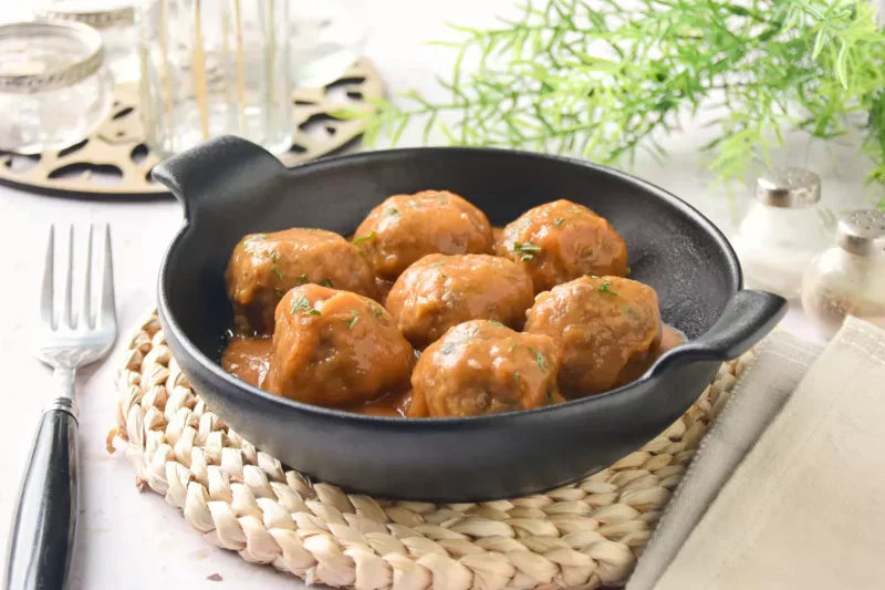 Meatballs in Spanish Sauce Recipe (Easy Family Favorite) - grandgoldman.com