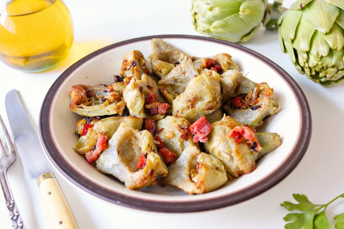 Artichokes with Ham Recipe: Authentic Spanish Tapa Classic