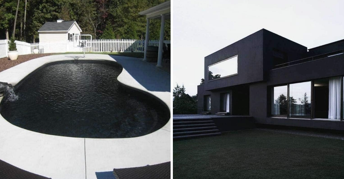 22 Pictures Of Fully Black Homes For Your Inner Goth