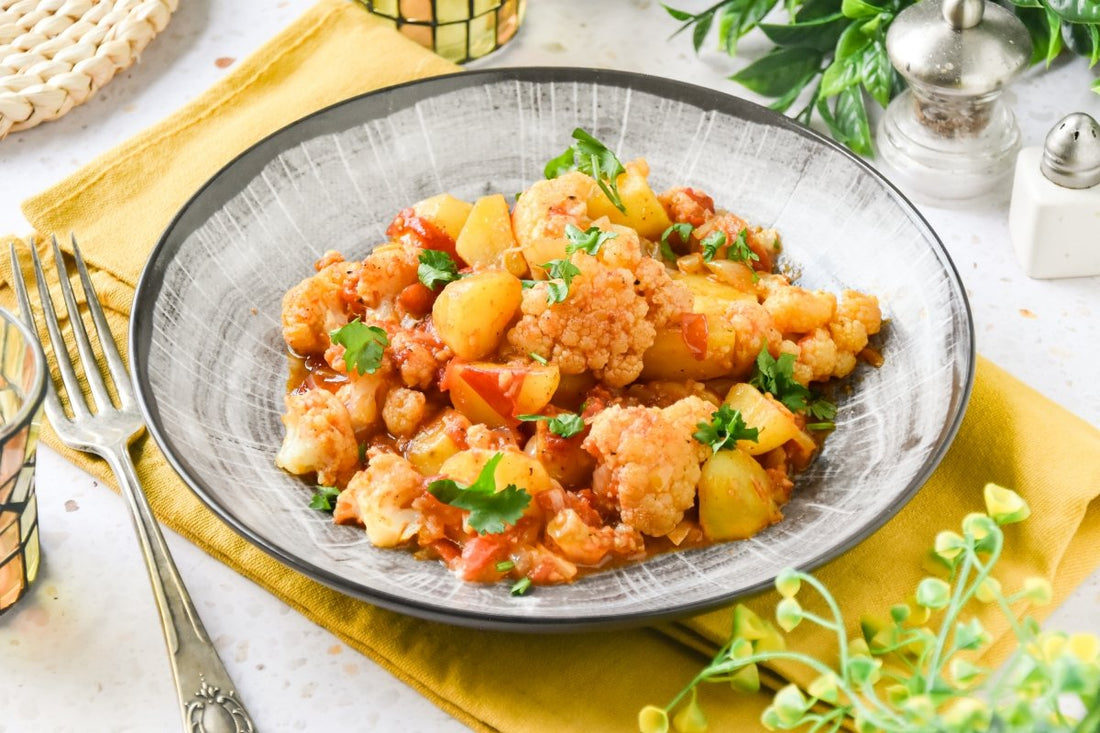 Aloo Gobi: Easy Indian Cauliflower Potato Curry, Dry-Spiced (62)