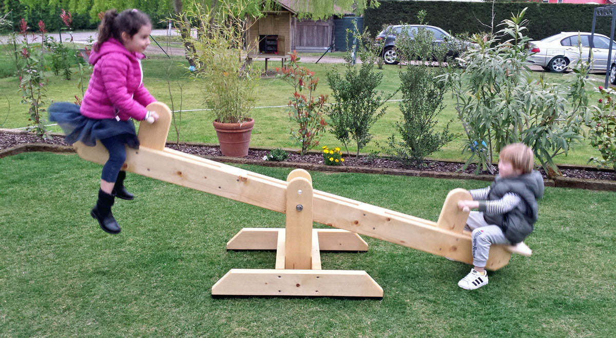 DIY Wooden Seesaw: Build a Sturdy Garden Swing for Kids