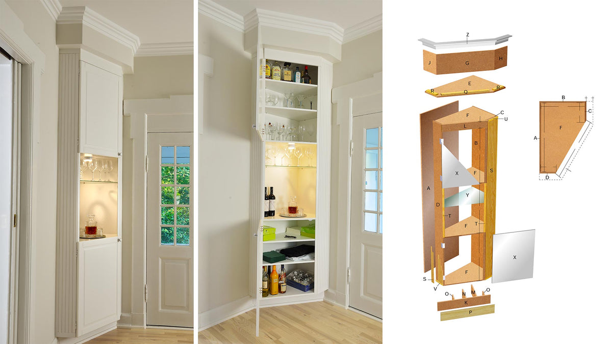 DIY Corner Cabinet | Step-by-Step Building Guide