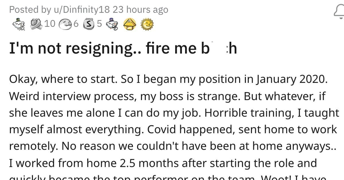 Manager Wants New Mother To Work In The Office, Threatens To Fire her