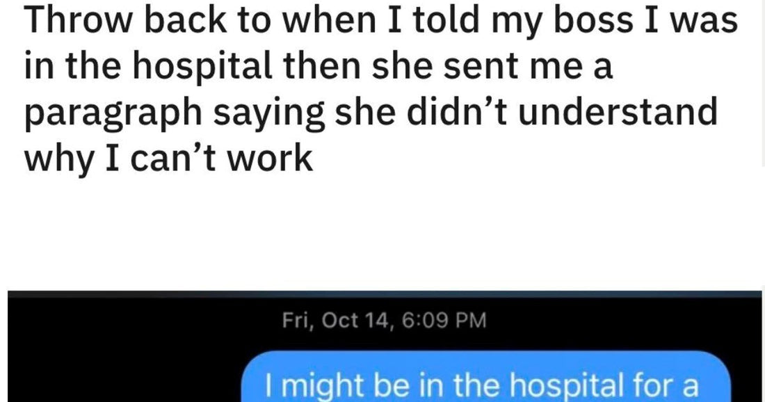 Boss Fires An Employee After She Faints And Is Taken To The Hospital