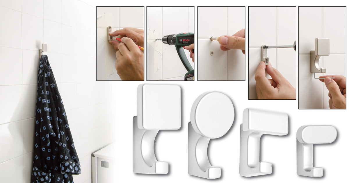 Bathroom Towel Hooks: DIY Installation Guide