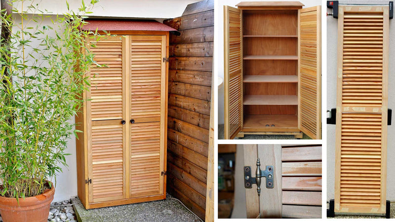 DIY Wooden Outdoor Storage Cabinet | Step-by-Step Build