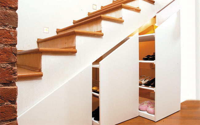DIY Under-Stairs Closet: Transform Unused Space with Rolling Storage