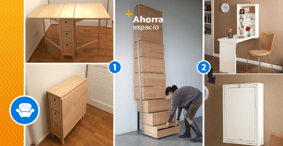 Transformable furniture to multiply space at home - grandgoldman.com