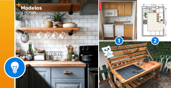 20 Ideas for Small and Functional Kitchens! - grandgoldman.com