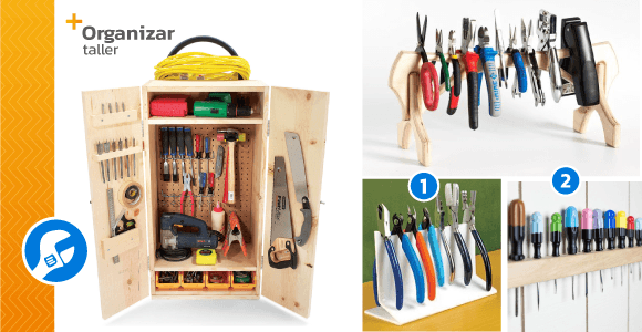 Correct storage to optimize space in your workshop - grandgoldman.com