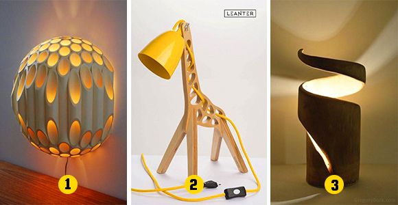 20 Lamps with unique and original designs to illuminate your room! - grandgoldman.com