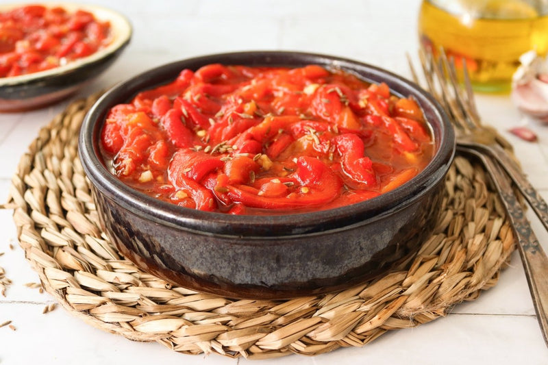Asadillo Manchego Recipe: Roasted Pepper and Tomato Starter