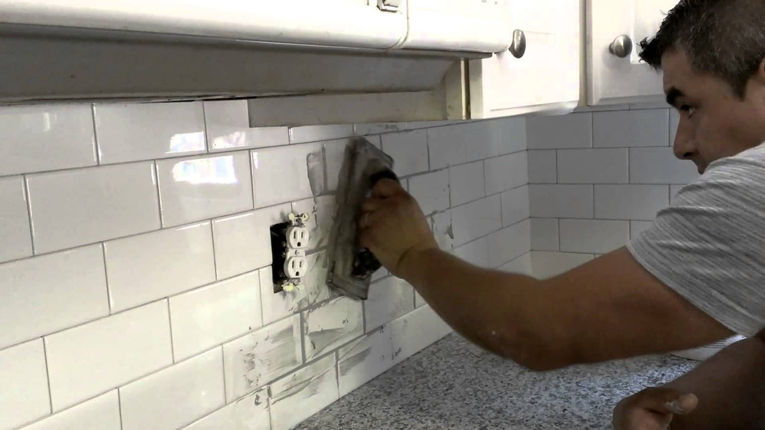 How to apply grout or grout to the floor - grandgoldman.com