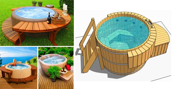 Get to know these outdoor bathtubs that adapt to any corner of your home! - grandgoldman.com