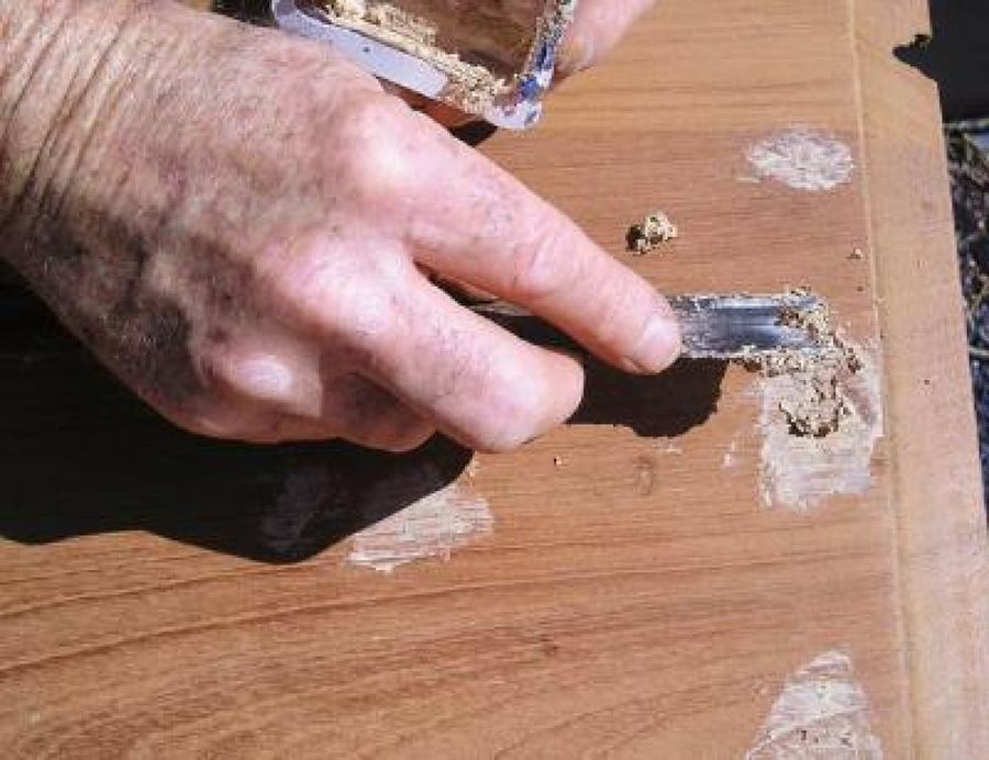 Learn how to prepare a wood putty - grandgoldman.com