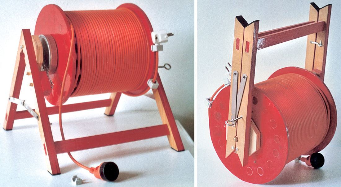 DIY Electric Cord Reel | Foldable with Retractable Spring